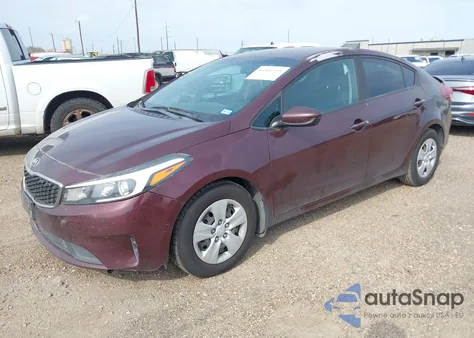 2017 Kia Forte Lx из США, поврежденный, VIN 3KPFL4A76HE086552